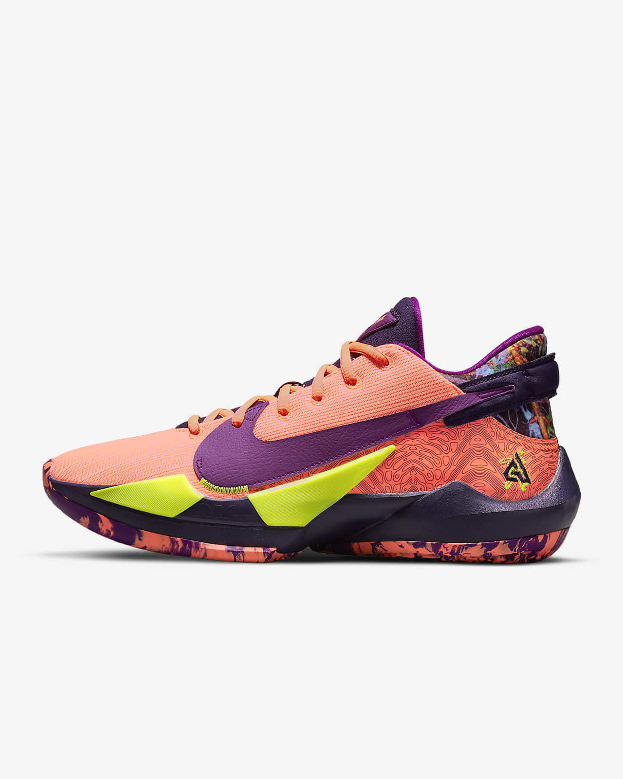 Zoom Freak 2 Basketball Shoe. Nike ID