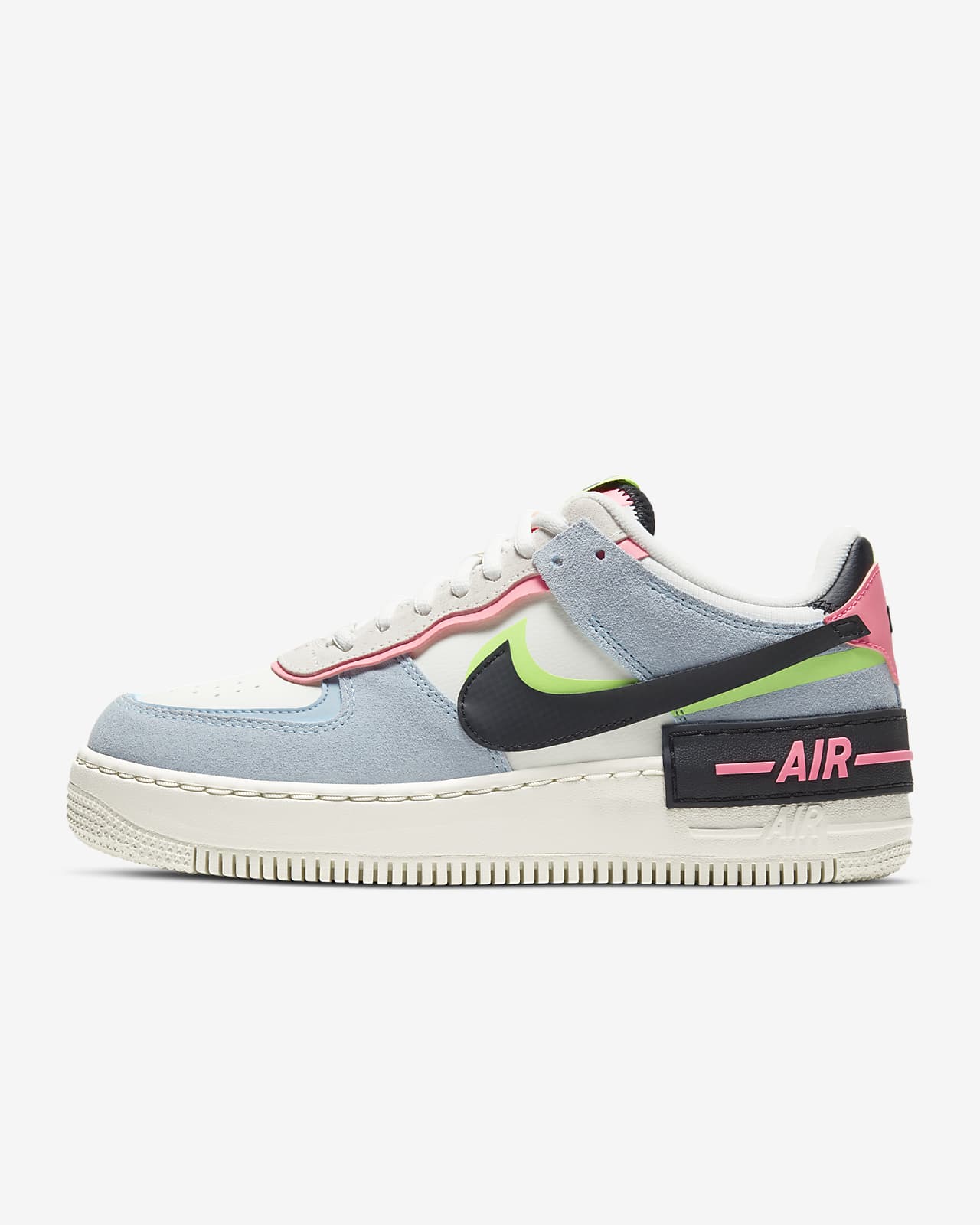 air force 1 shadow pastel green