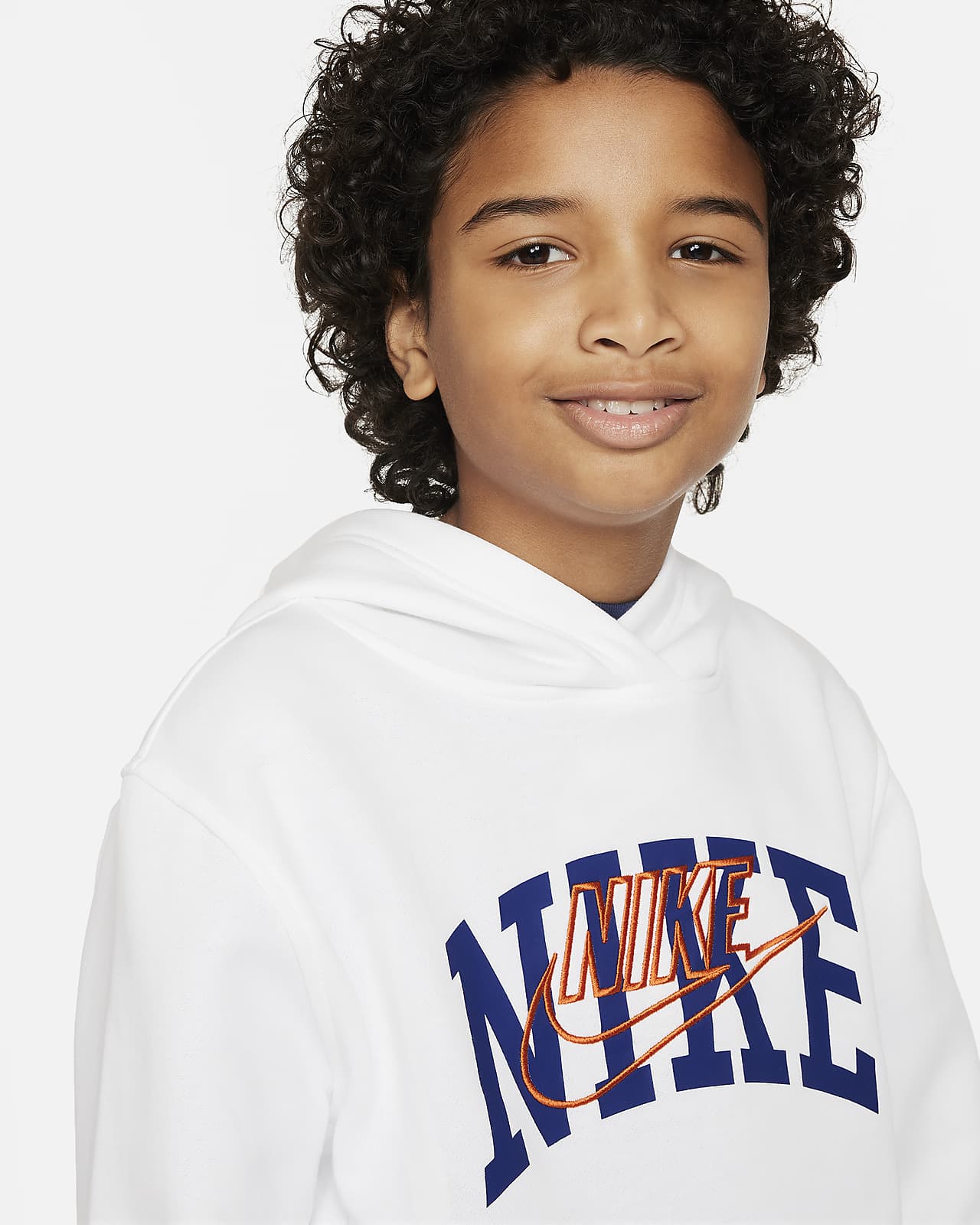 Nike Sportswear Club Fleece Big Kids\' Pullover Hoodie