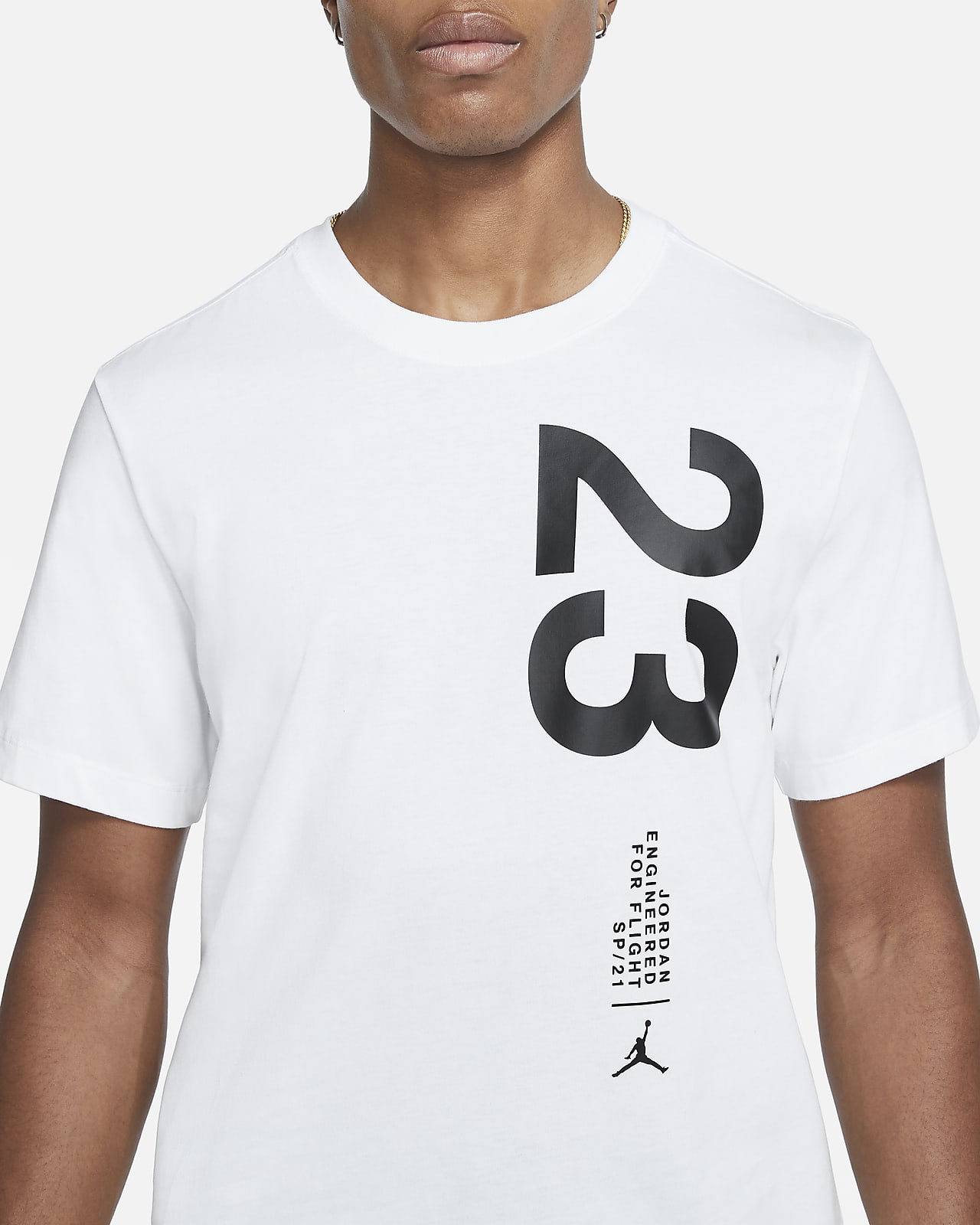 mens white jordan t shirt