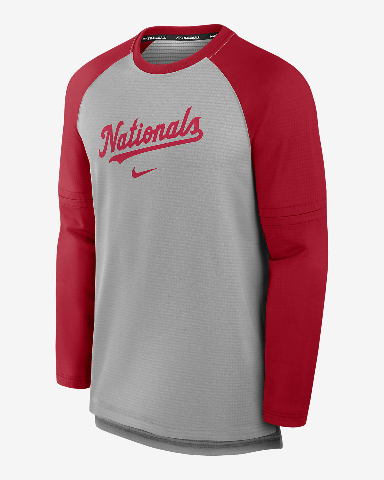 Washington Nationals Authentic Collection Game Time Men's Nike Breathe MLB Long-Sleeve T-Shirt