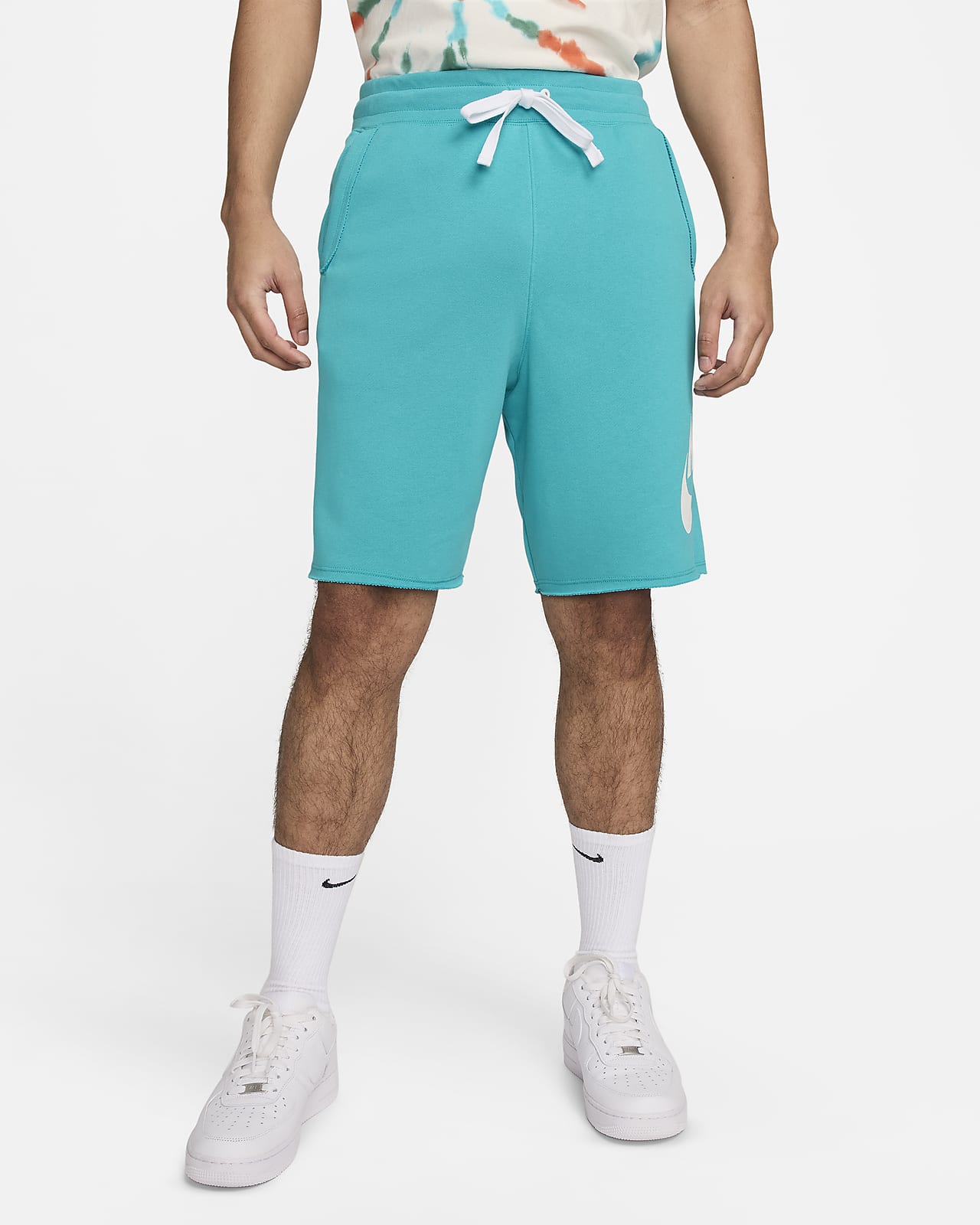 Short Nike Sportswear Gym Vintage Azul - Compre Agora