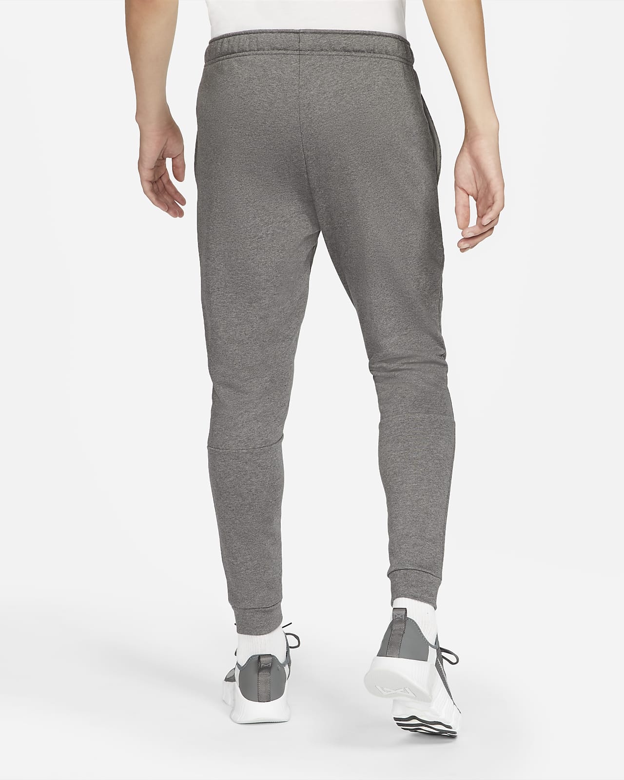 Nike Dri-FIT Men's Plus Size Tapered Training Trousers Bottom Joggers in  Black