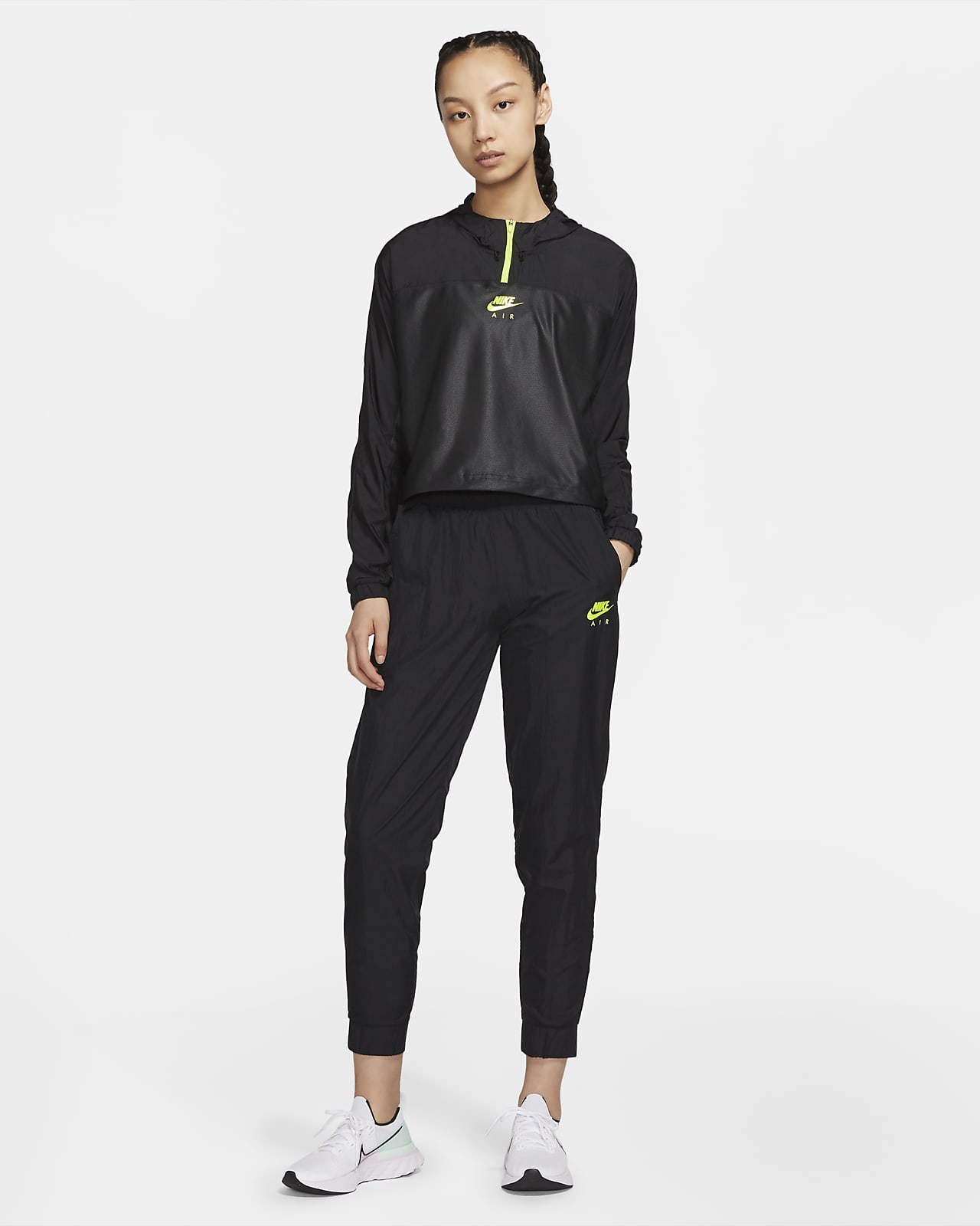 nike air hooded running jacket