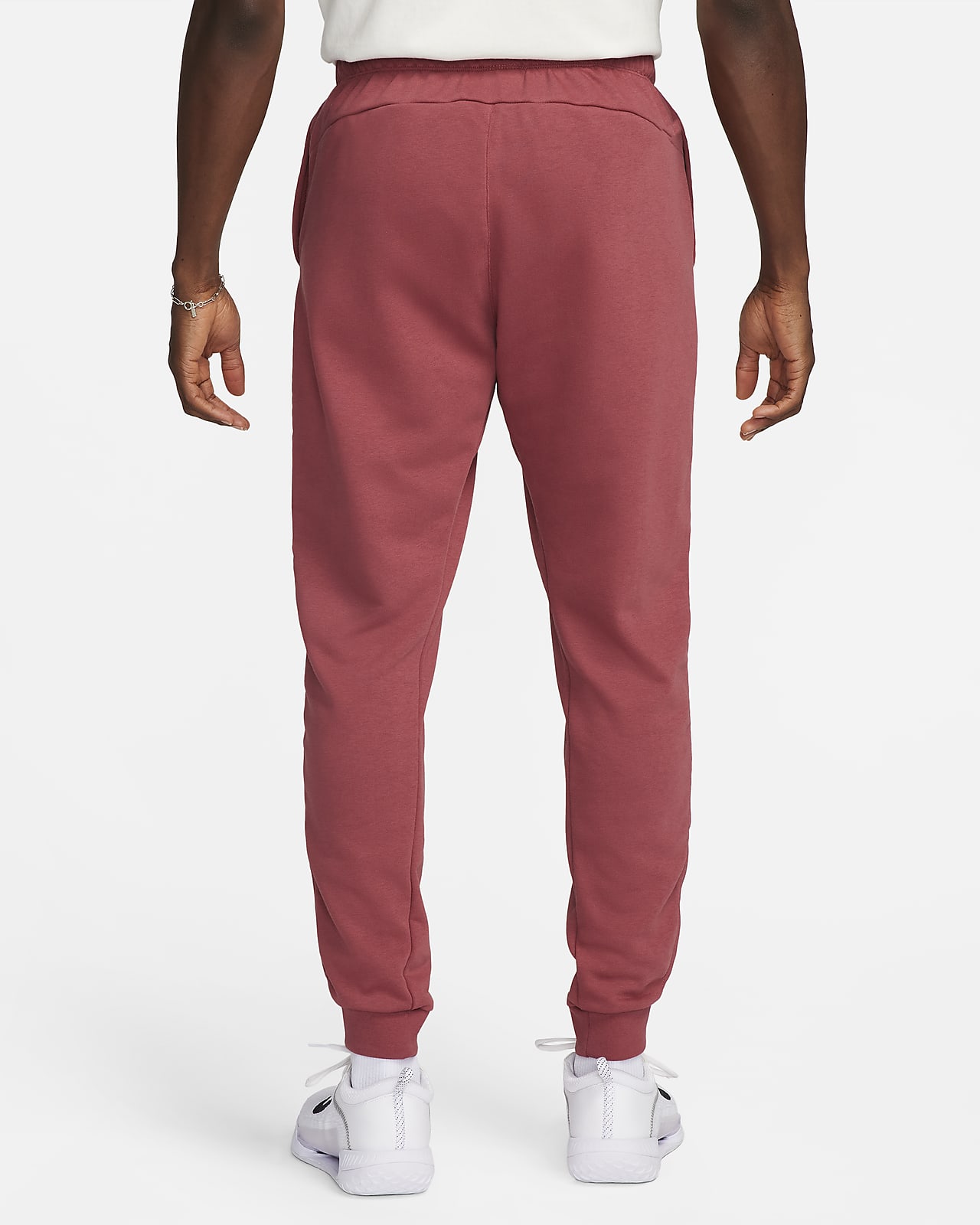 NikeCourt Heritage Men's French Terry Tennis Trousers. Nike AT