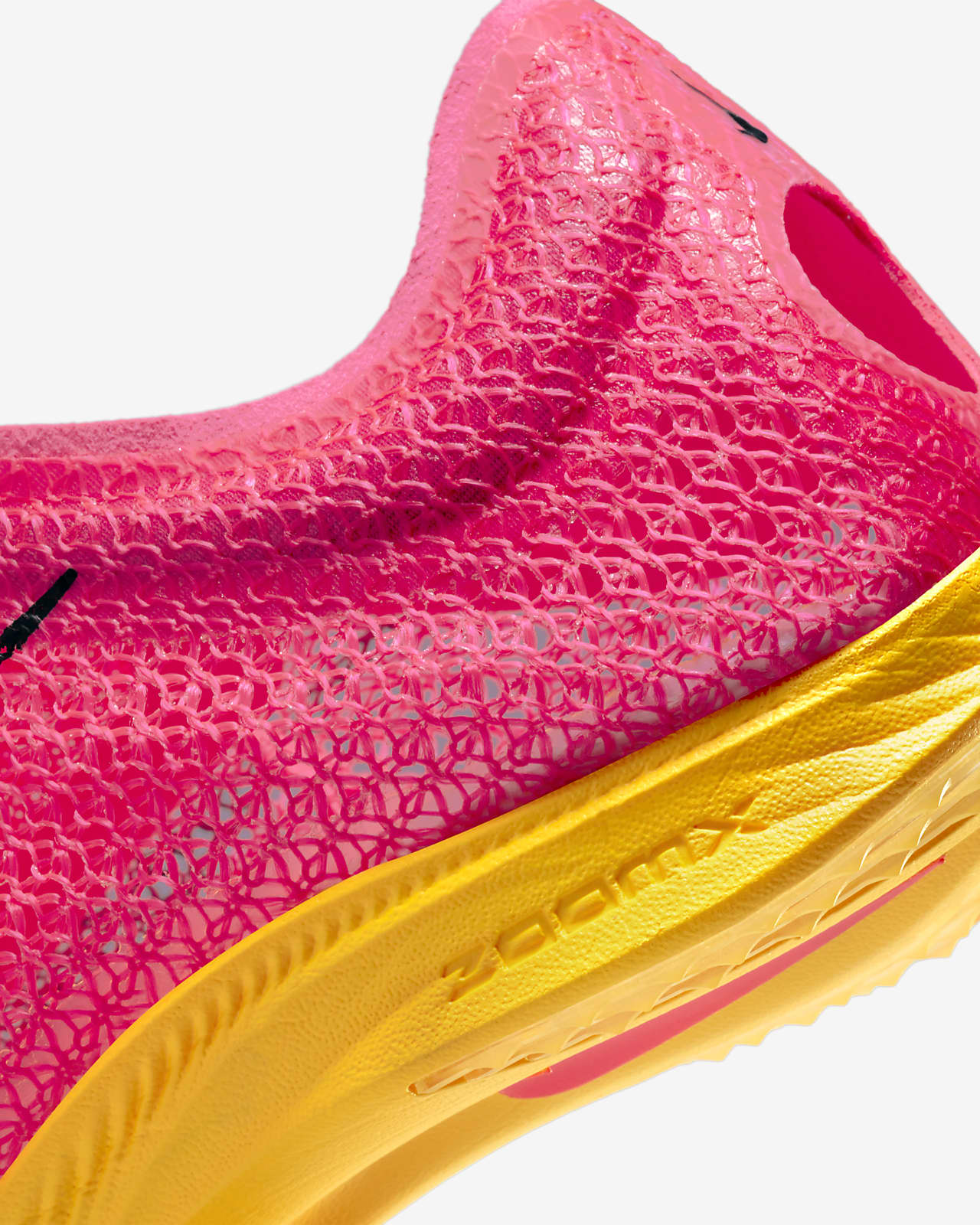 Yellow and pink nike hot sale spikes