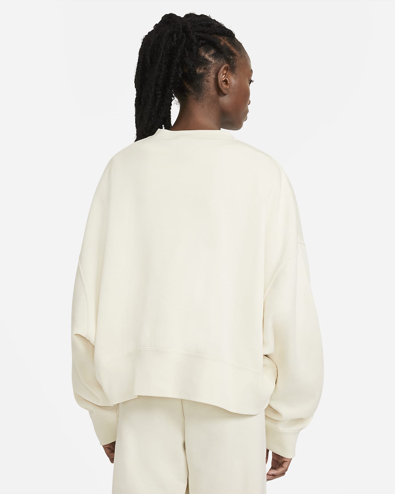 nike sportswear essential fleece crew sweater
