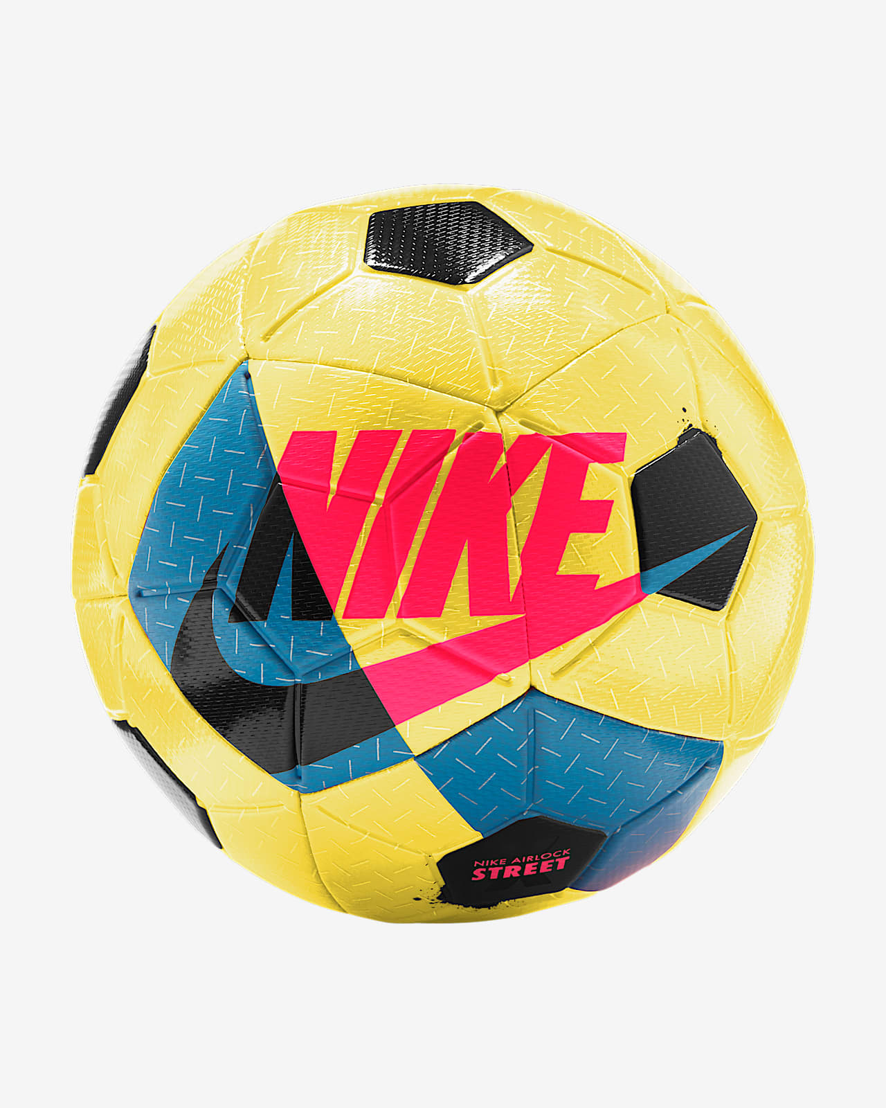 Nike Airlock Street X Soccer Ball - Laser Blue & Valerian Blue with White - Soccer Master