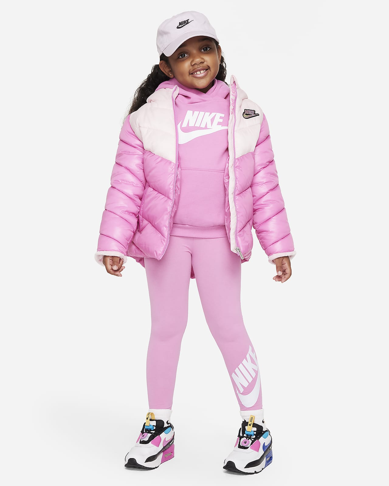Nike Sportswear Leg-A-See Little Kids\' Leggings.