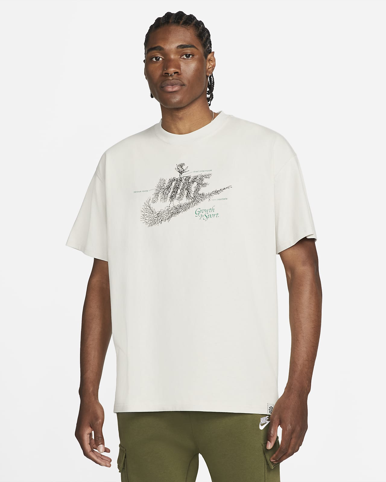 nike no logo t shirt