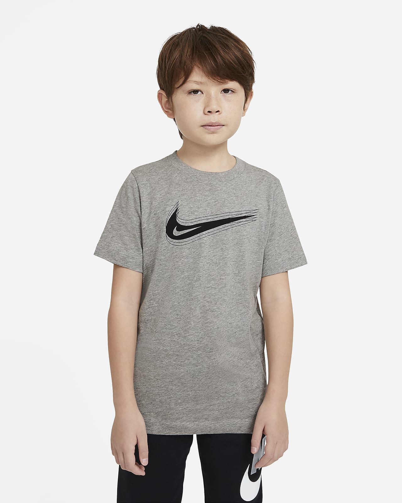 Nike Sportswear Older Kids Swoosh T Shirt Nike Dk