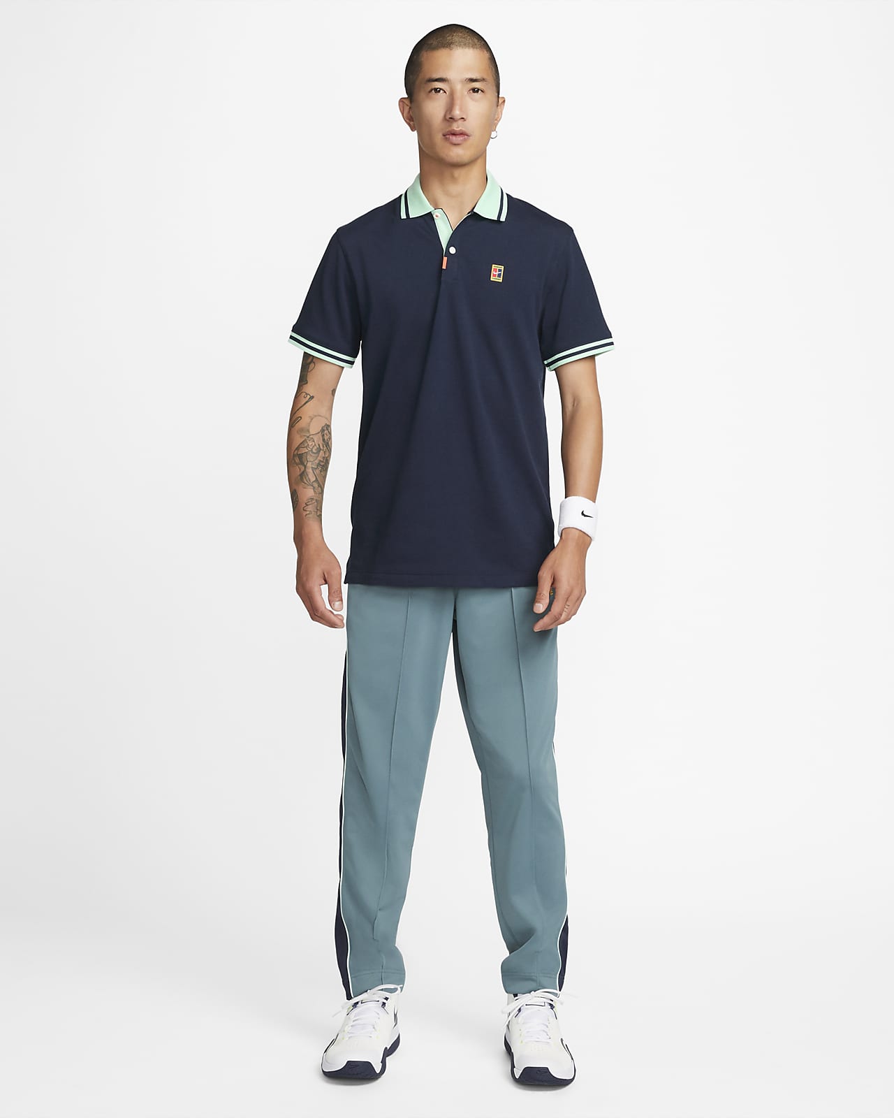 nike polo athletic fit