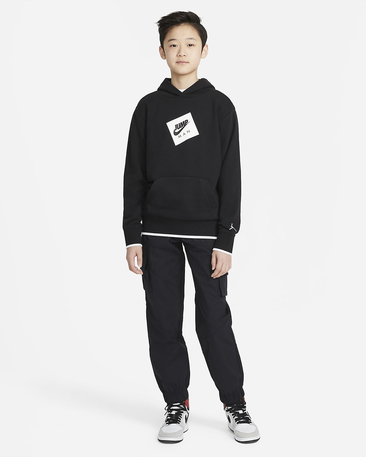 jordan air overhead hoodie junior