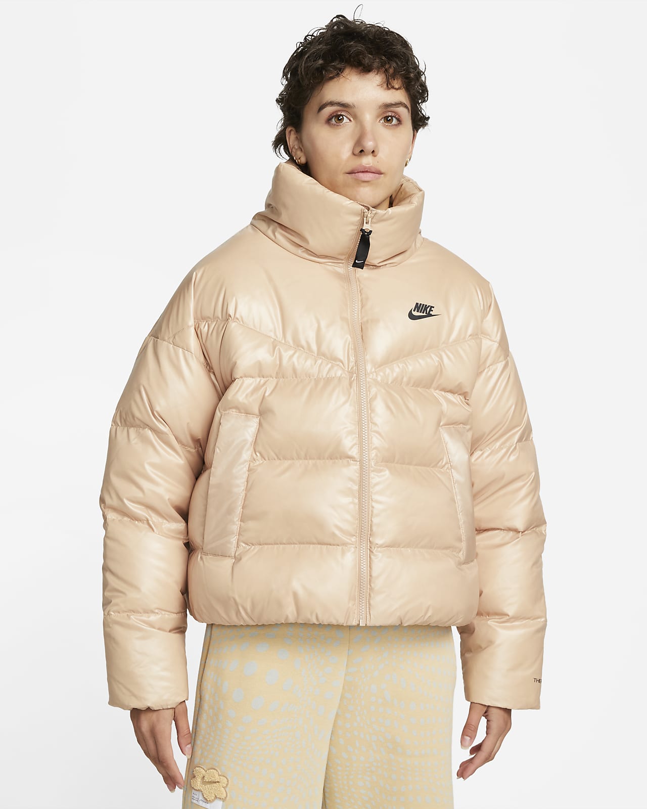 north face synthetic city puffer jacket