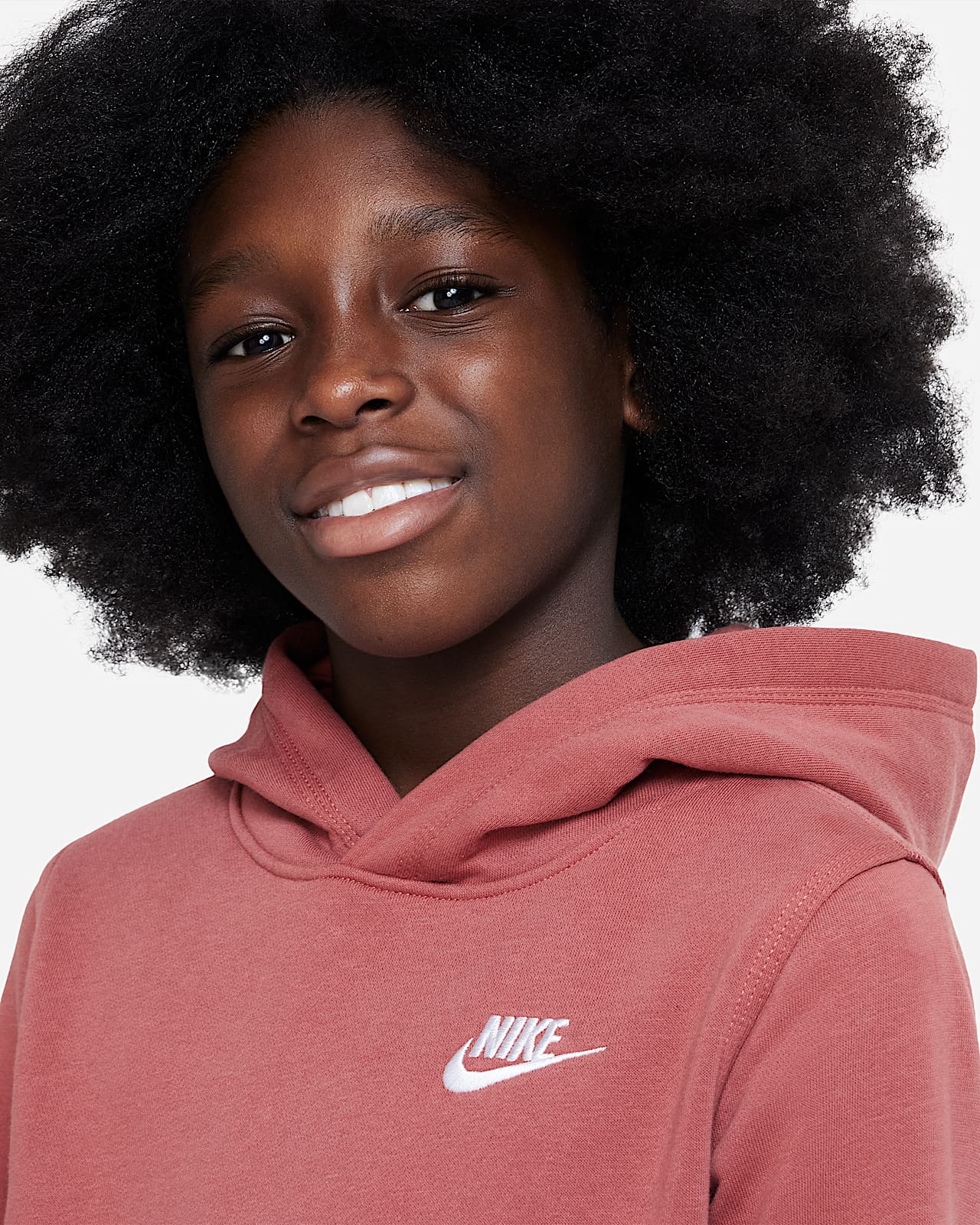 Hoodie pullover Nike Sportswear Club Júnior. Nike PT