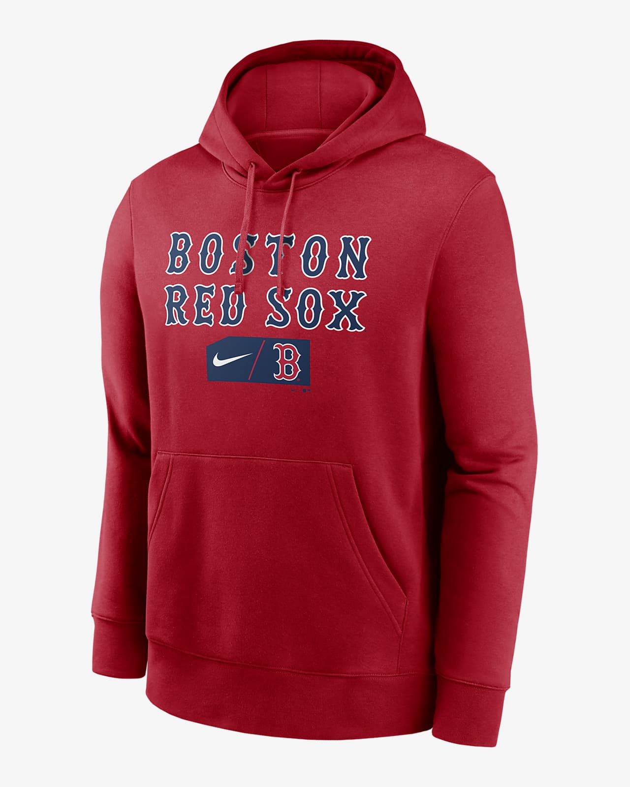 Nike Lettering Club (MLB Boston Red Sox) Men's Pullover Hoodie. Nike.com