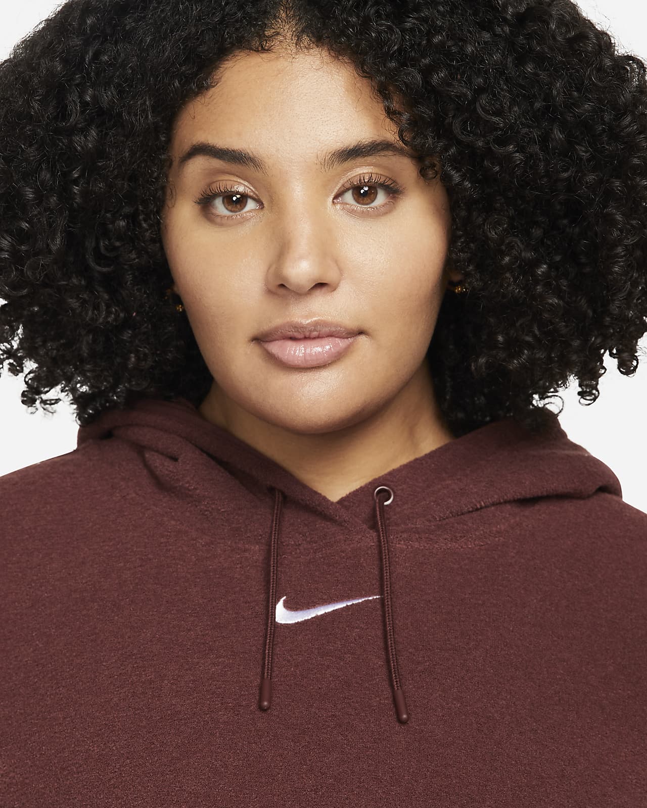 Nike Sportswear Essentials Women's Plush Hoodie (Plus Size). Nike GB