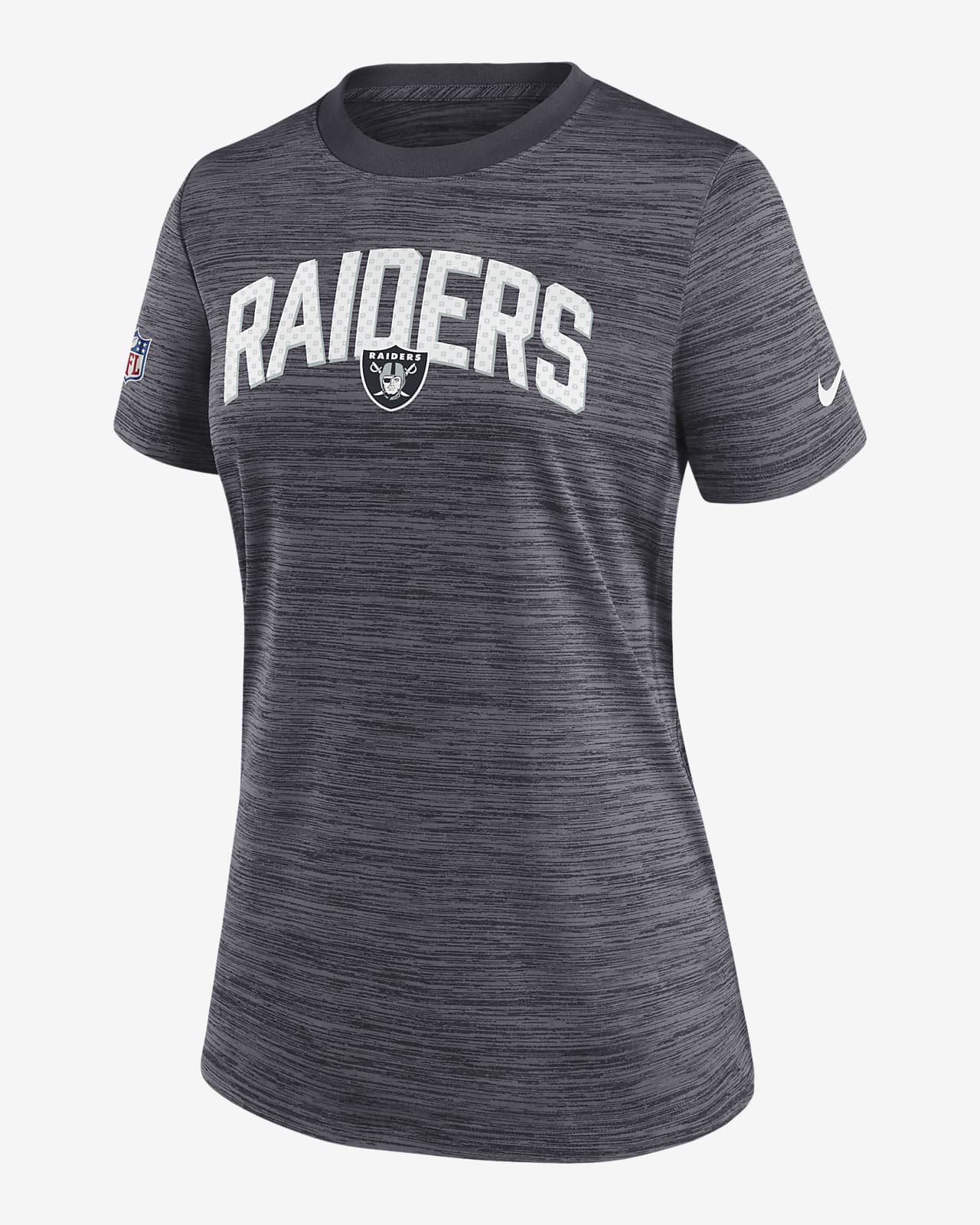 Nike Logo (NFL Las Vegas Raiders) Women's Oversized Pullover