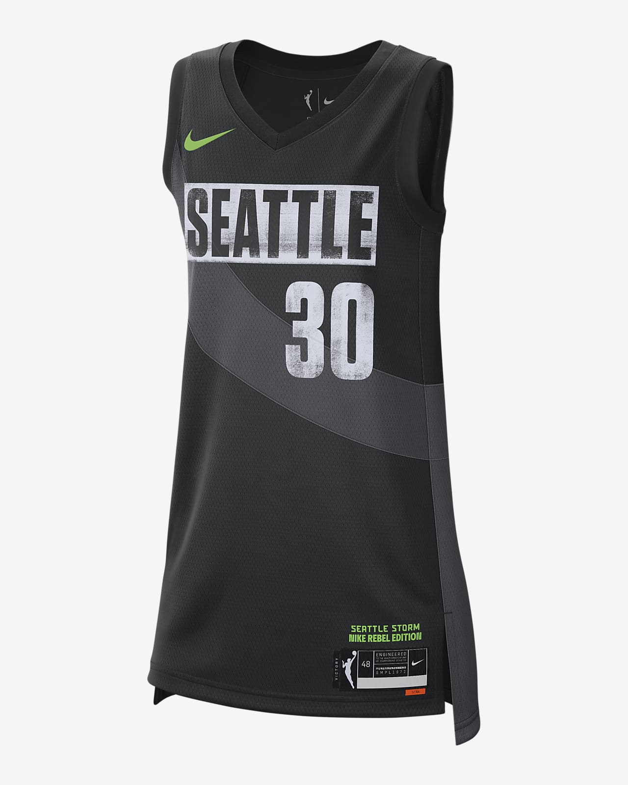 Seattle Storm Rebel Edition Women's Nike Dri-FIT WNBA Victory Jersey