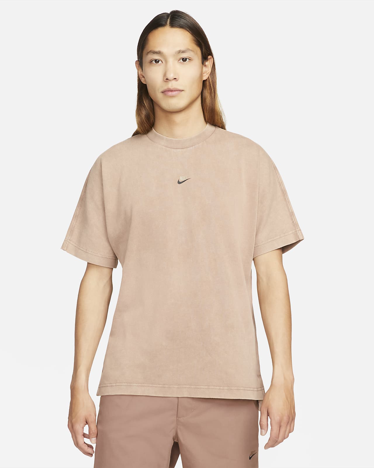 Nike Sportswear Style Essentials Men's Washed Short-Sleeve Top