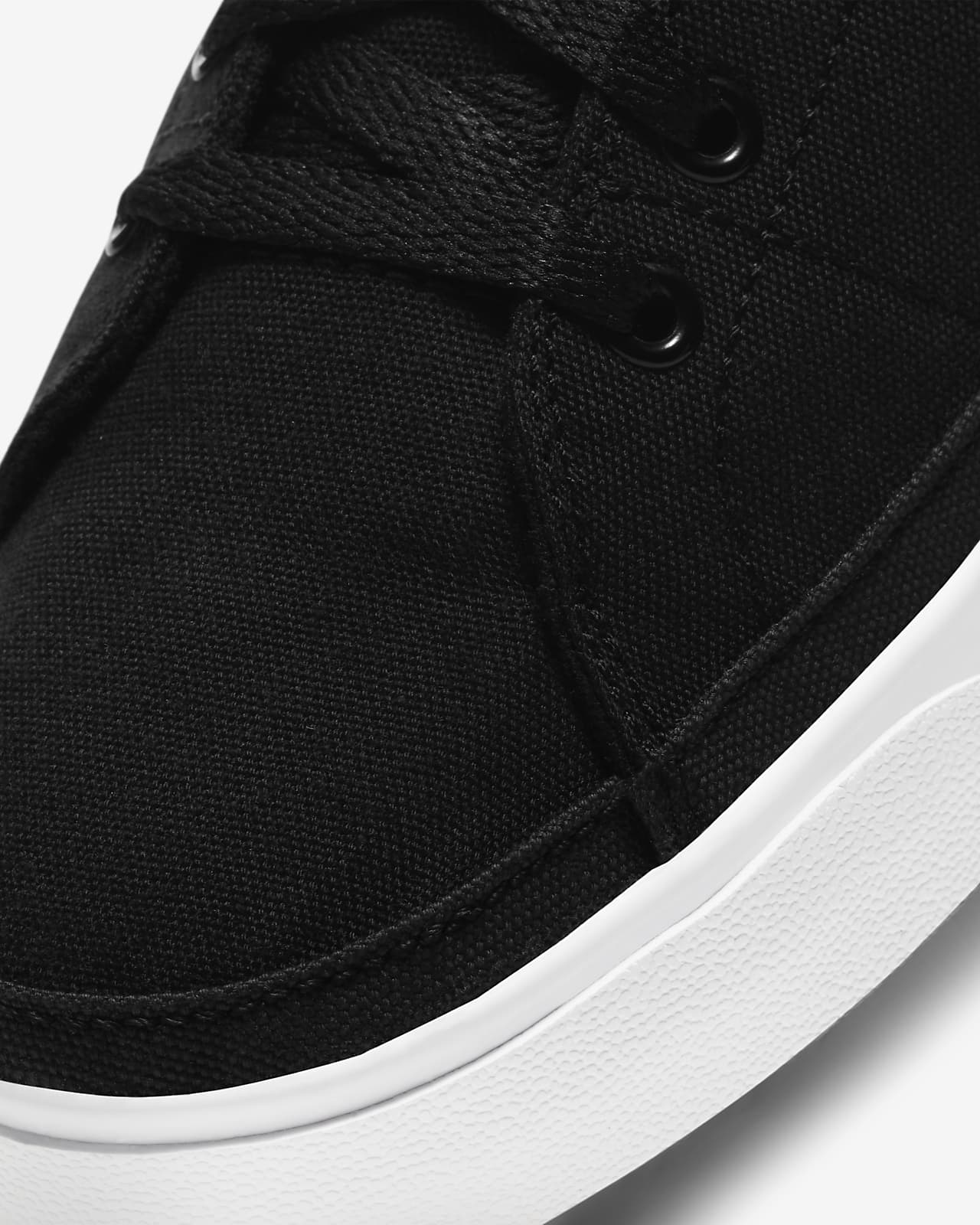 nike black canvas shoes womens