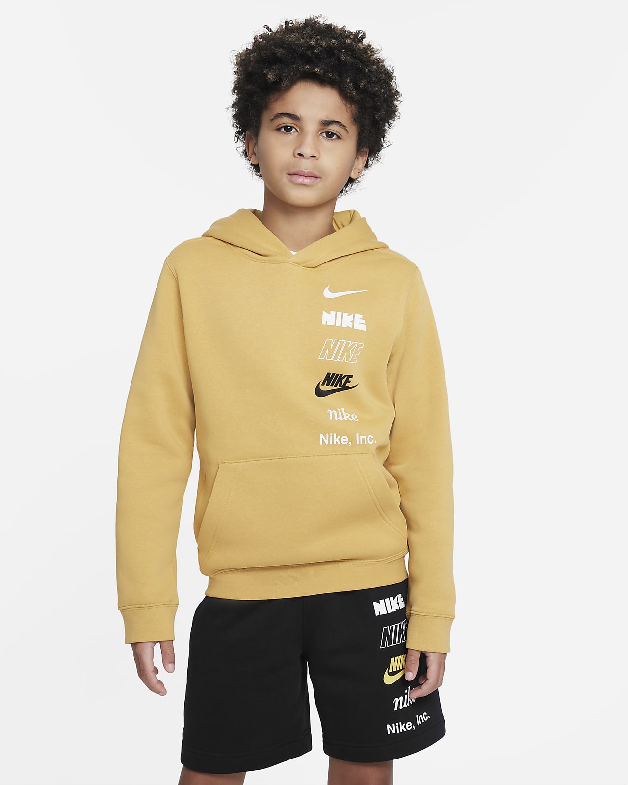 níquel interrumpir mesa Sudadera con gorro para niño talla grande Nike Sportswear. Nike.com