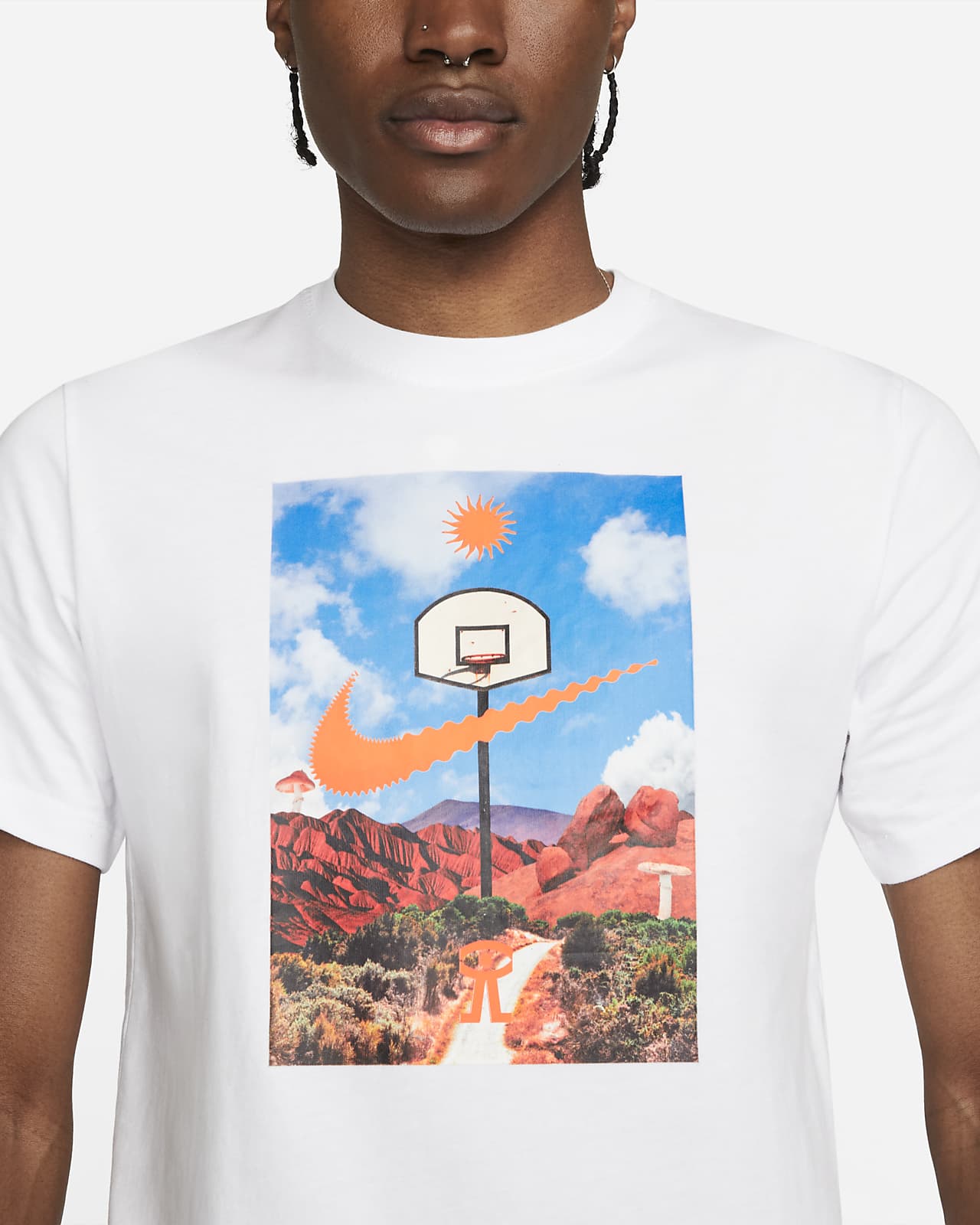 Nike Basketball T-Shirt. Nike FI