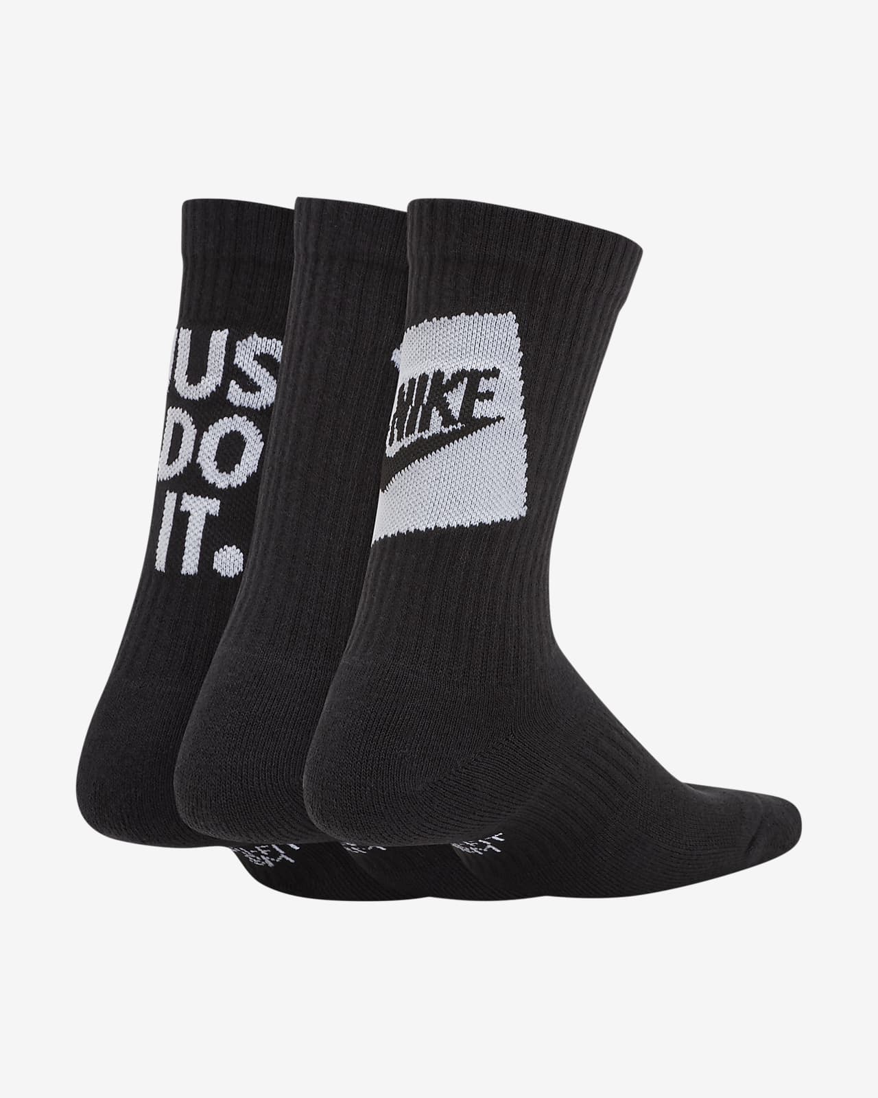 nike cushioned socks