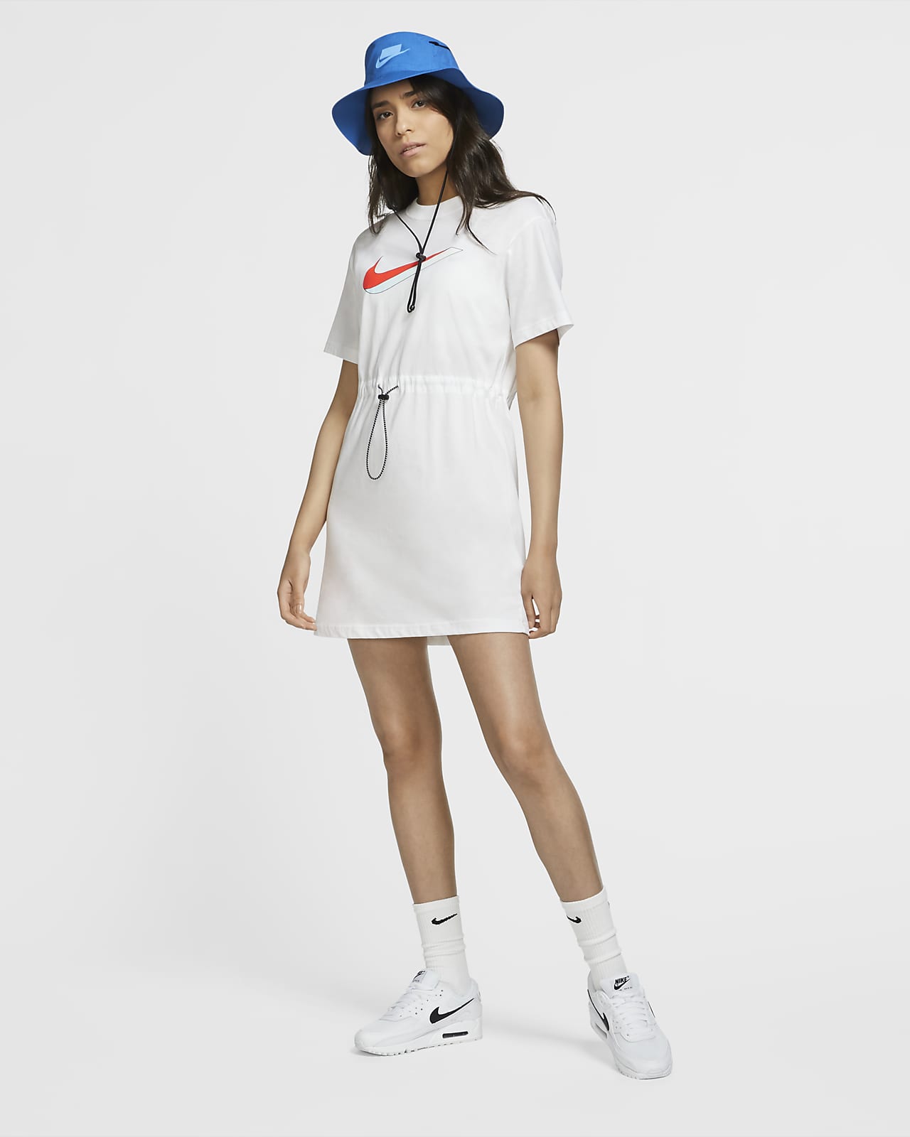 nike short sleeve sheath dress