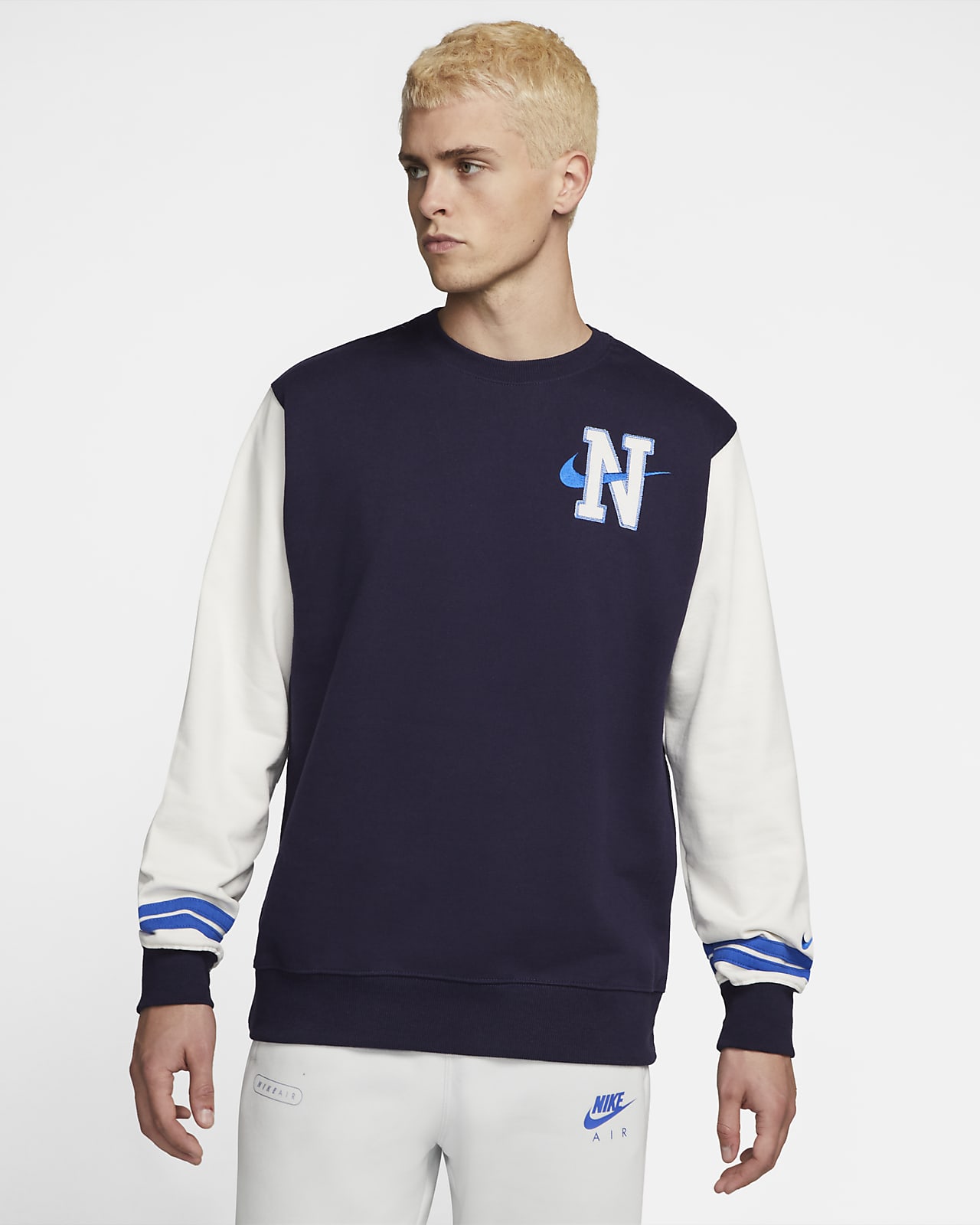 Nike Sportswear Retro Men's Fleece Sweatshirt. Nike GB