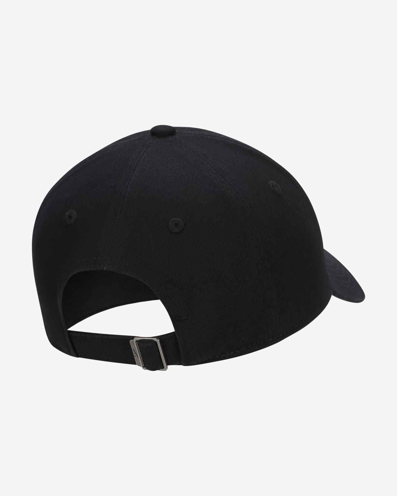 Nike Unisex Futura Lifestyle Club Performance Adjustable Hat - Black