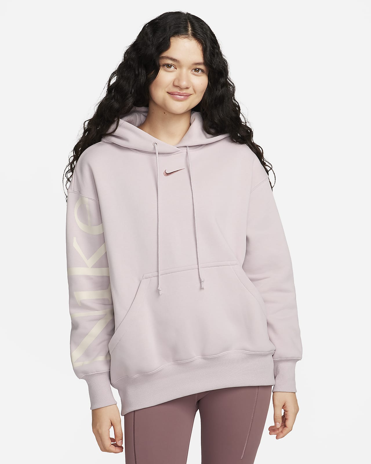 Nike Sportswear Phoenix Fleece Oversized Pullover Hoodie in Platinum V -  Glue Store