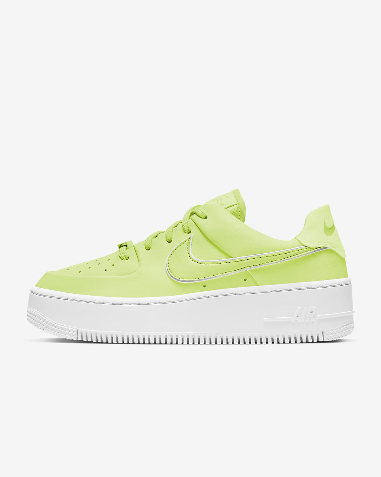 nike white air force 1 sage low sneakers