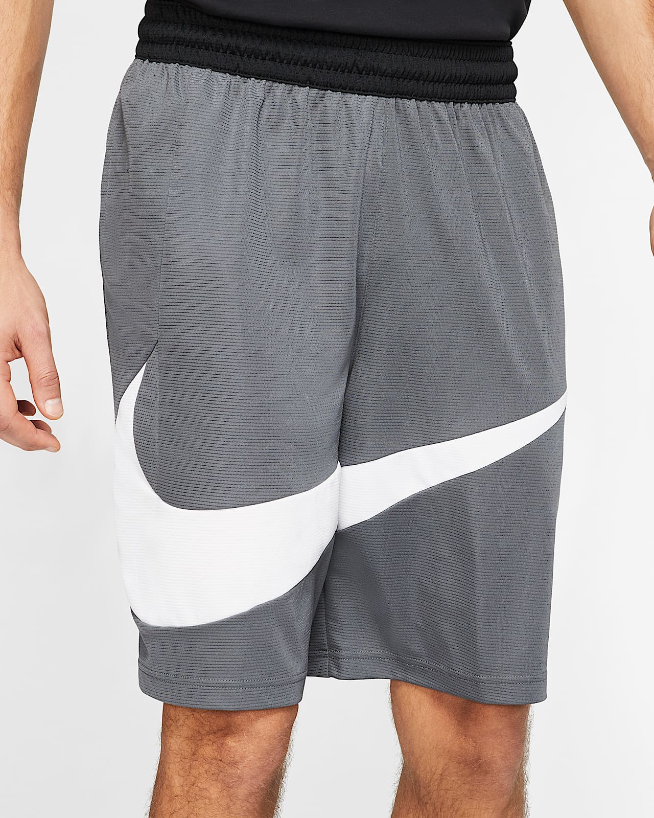 black nike gym shorts