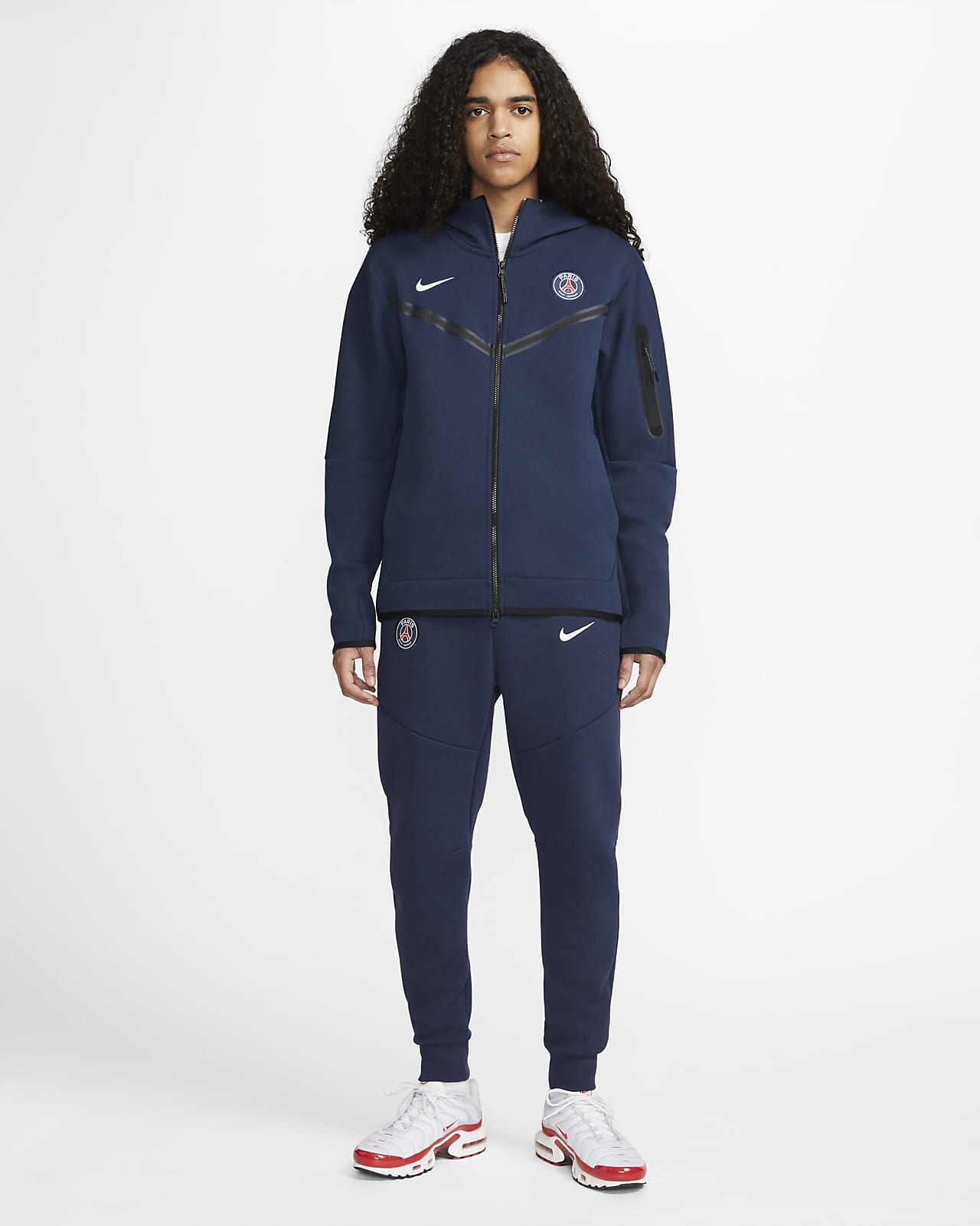 Saint-Germain Tech Fleece Windrunner con con completa - Hombre. Nike ES