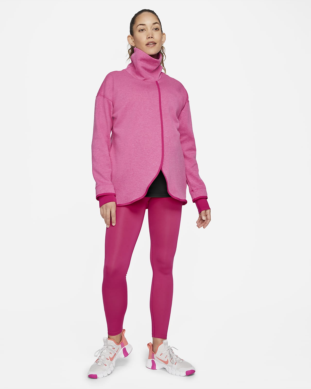 high neck nike jumper