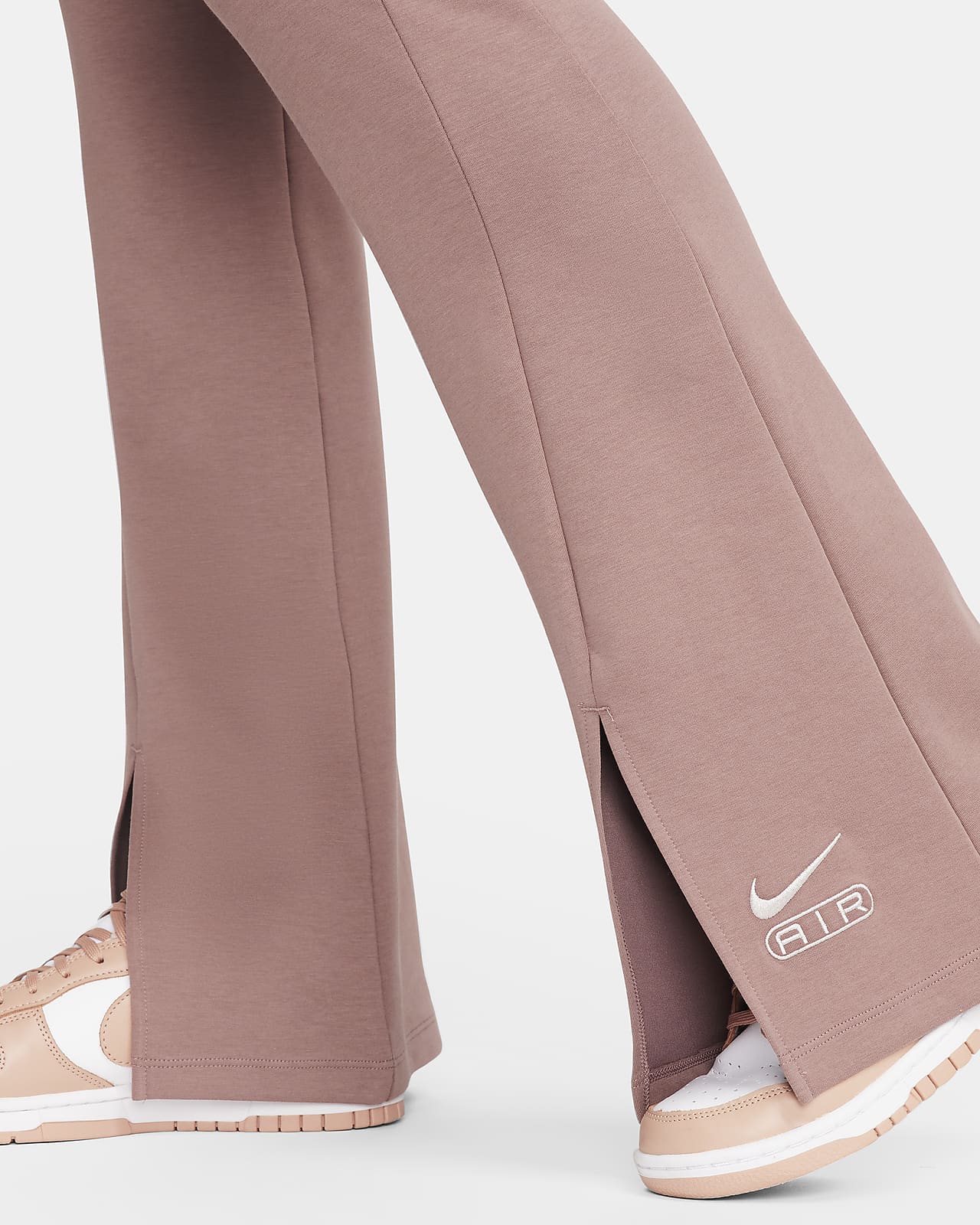 Nike Performance ONE SPLIT HEM - Leggings - baroque brown/brown