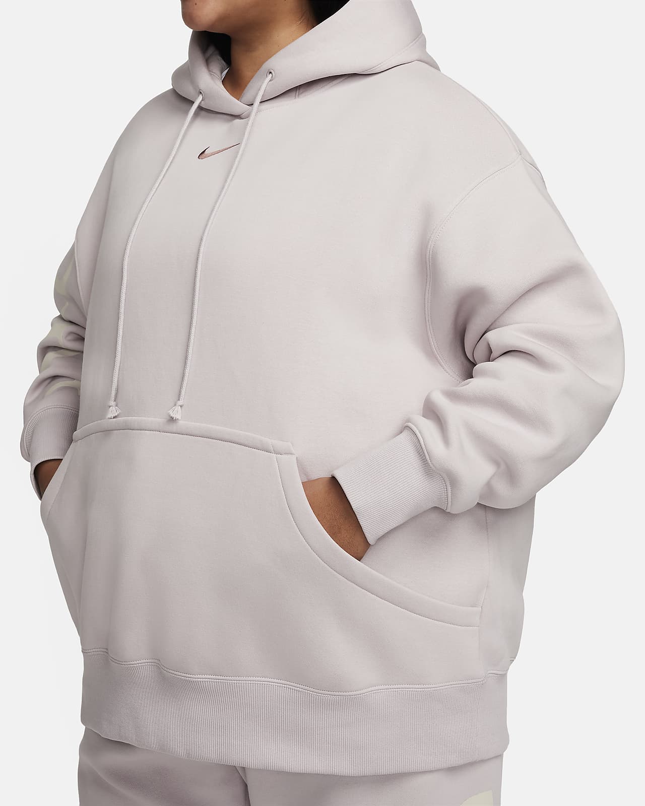 Hoodie folgado com logótipo Nike Sportswear Phoenix Fleece para mulher. Nike  PT