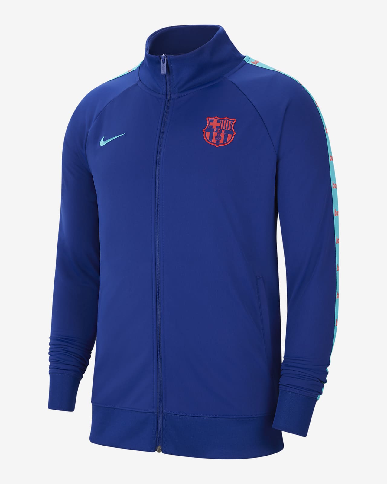 fc barcelona blue jacket