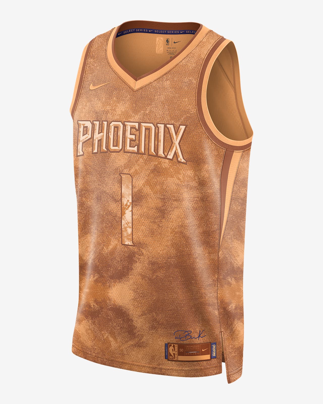 Devin Booker Phoenix 2023 Select Series Nike Dri-FIT NBA Swingman - Hombre. ES