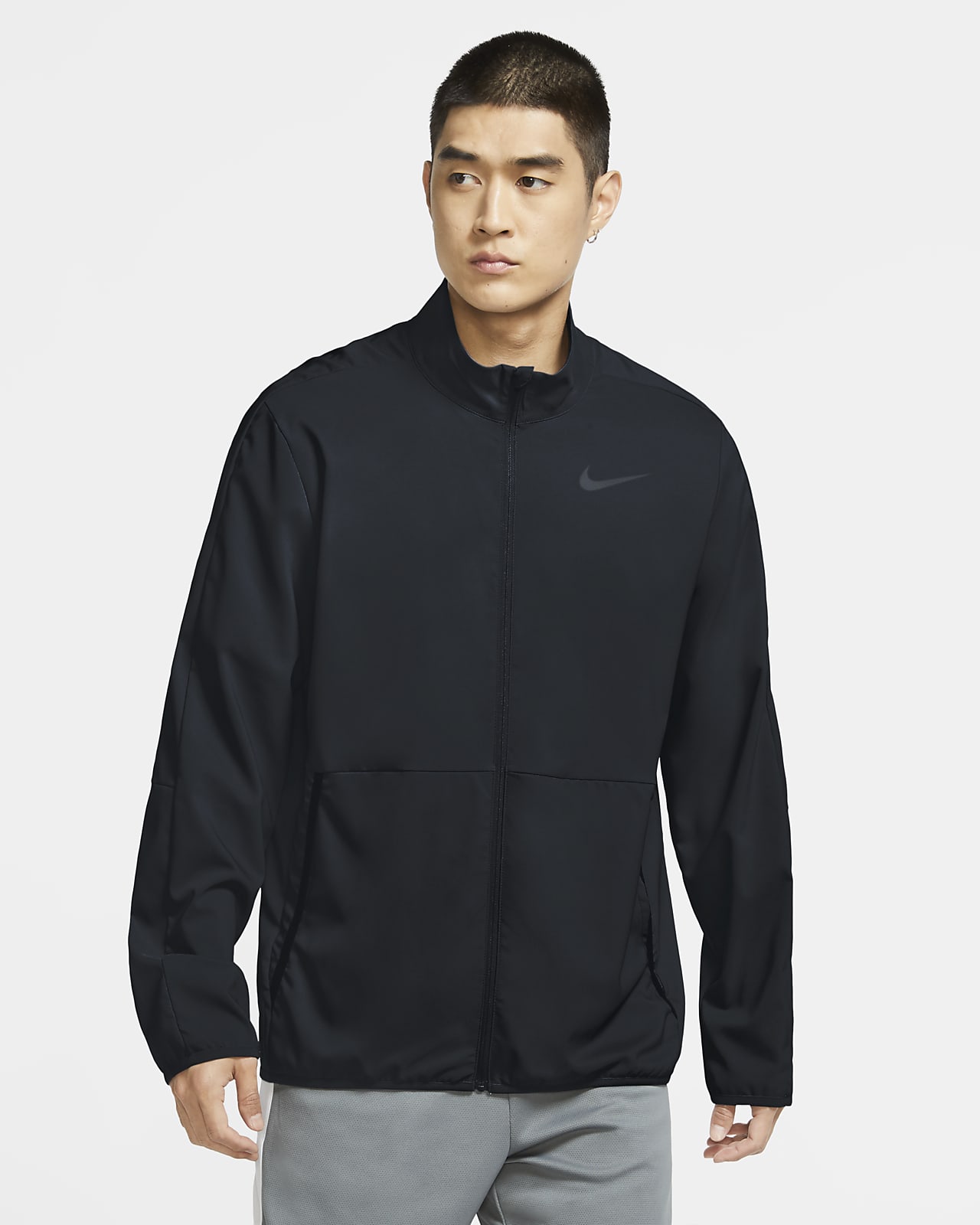 plus size windbreaker jacket nike