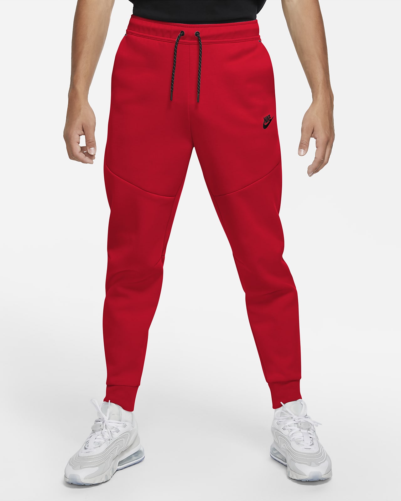 nike track pants red