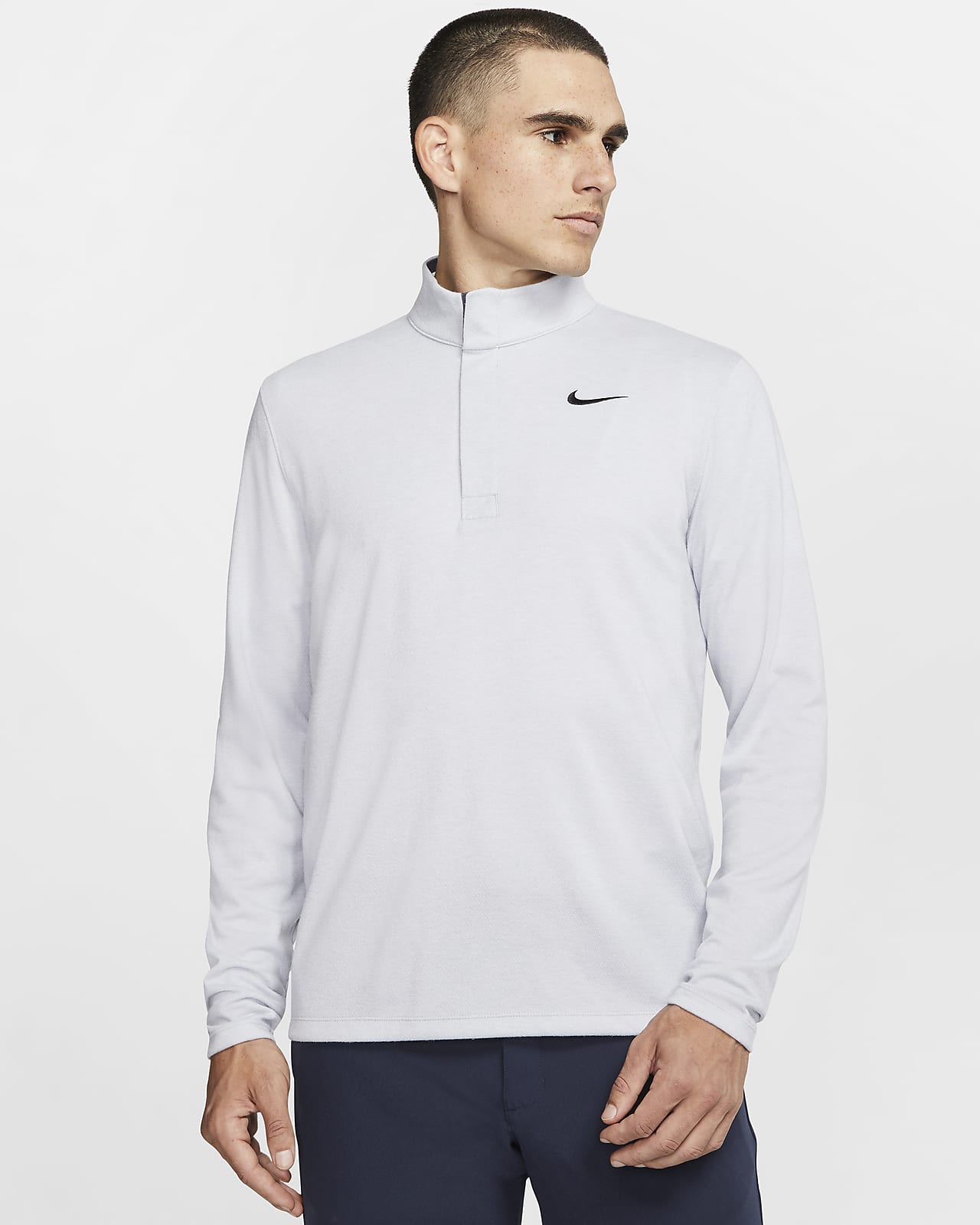 Nike Dri-FIT Victory Golftop met halflange rits voor heren. Nike NL