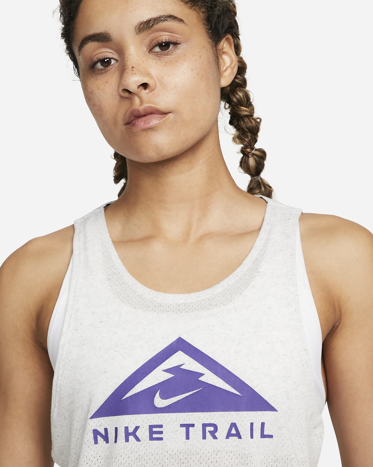 Camiseta de tirantes para trail running para mujer Nike Dri-FIT. Nike.com