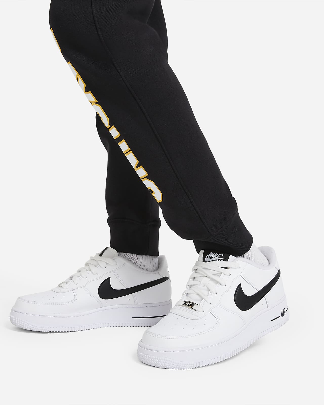 nike boys black joggers