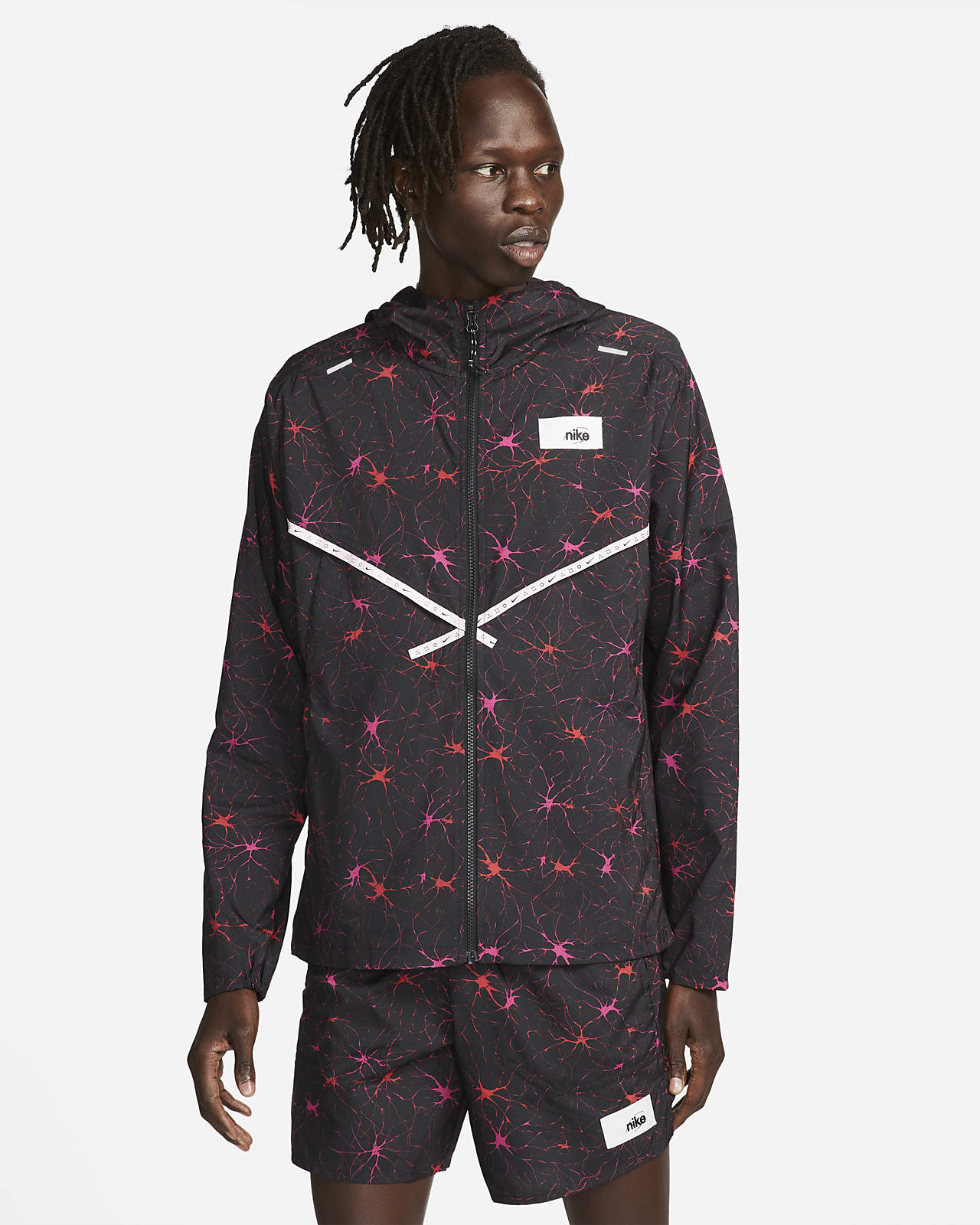 Nike Repel UV D.Y.E. Men's Running Windrunner Jacket. Nike HU