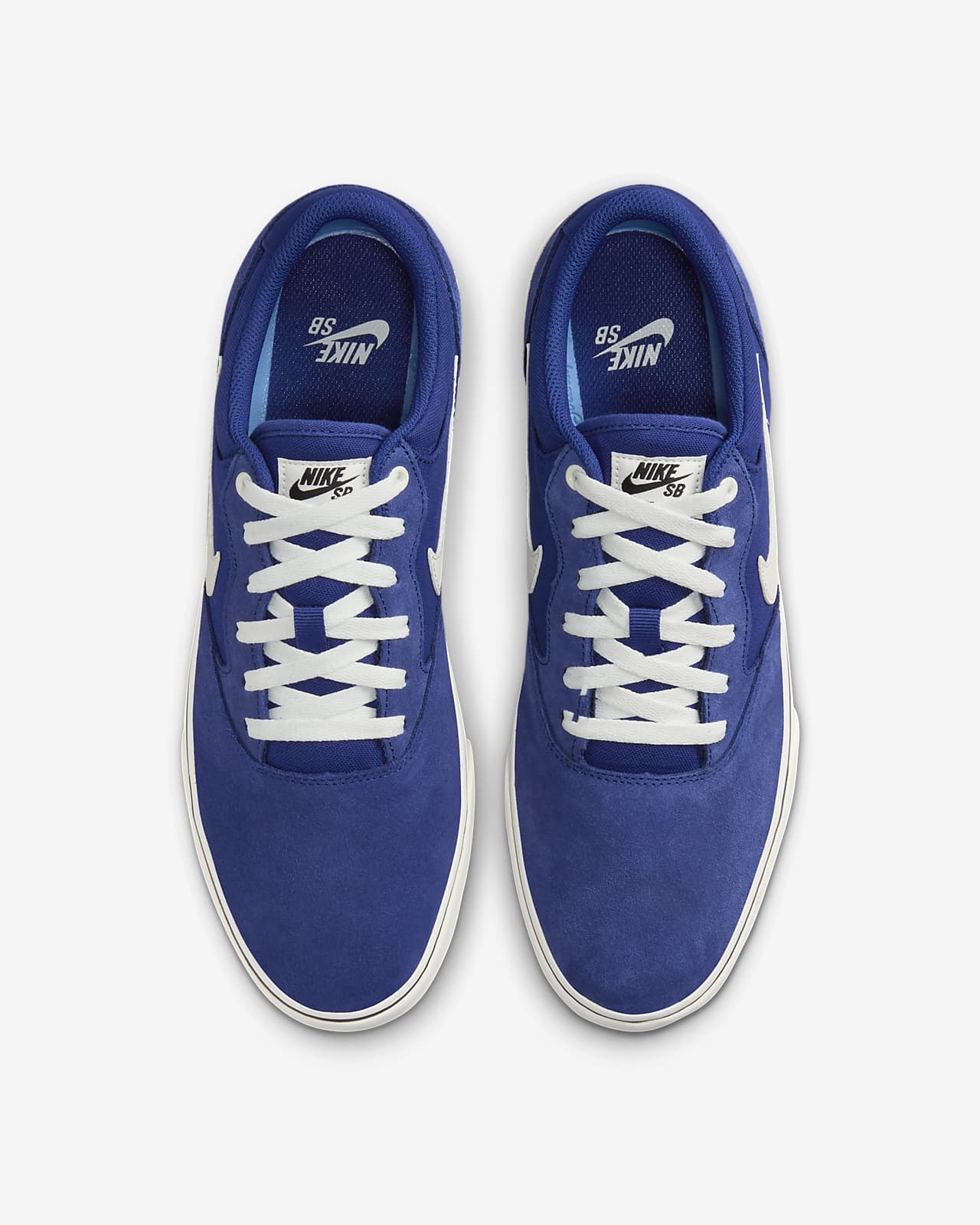 Nike sb navy check best sale solarsoft trainers