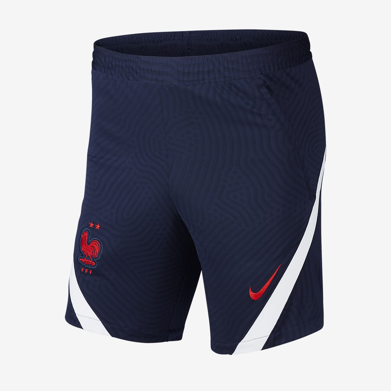 blue nike football shorts