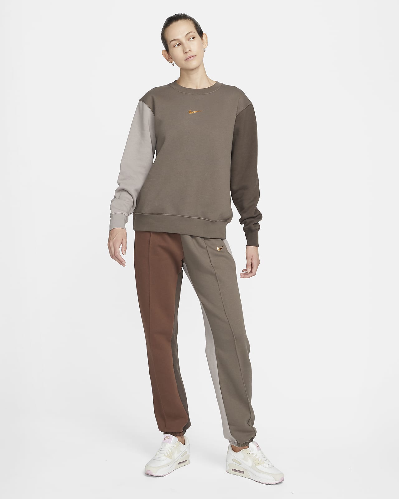 nike sportswear swoosh women's crew