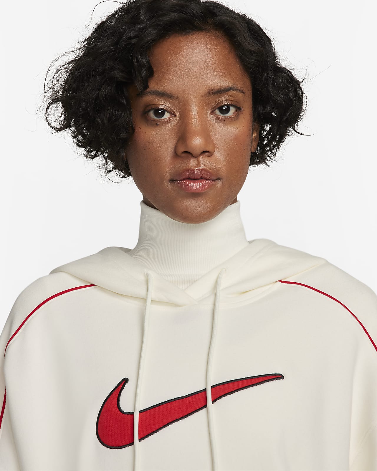 NIKE Nike Sportswear Women's Oversized Jersey Pullover Hoodie
